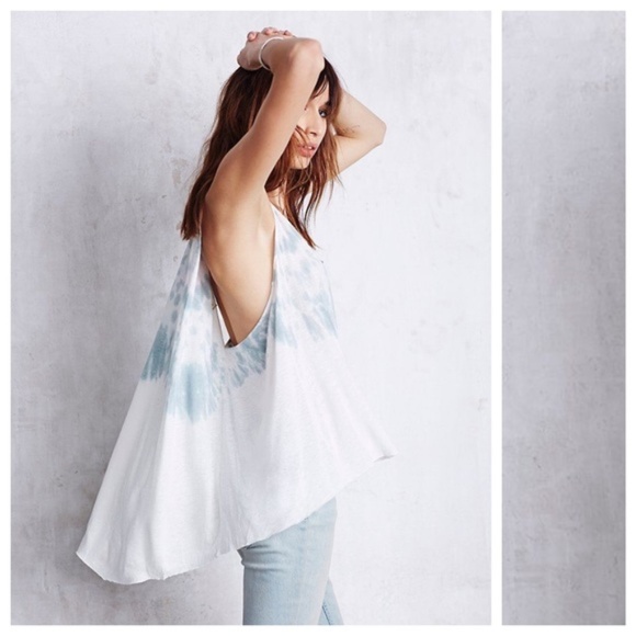 Free People Tie-Dye Trapeze Tank - Picture 2 of 5